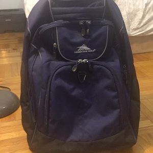 High Sierra Rolling Backpack